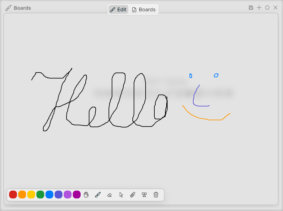Whiteboards (Boards) Interface