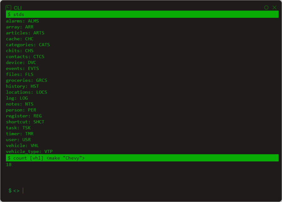 CLI Interface