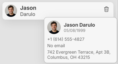 Hover Contact