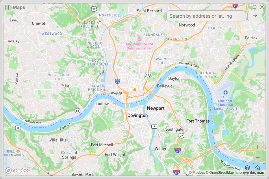 Maps Interface